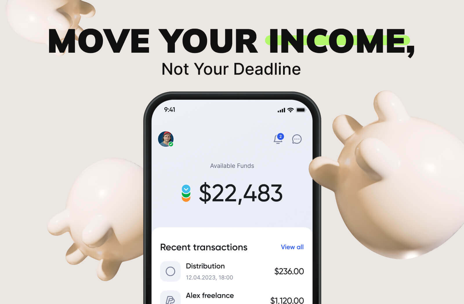 Move Your Income, Not Your Deadline
