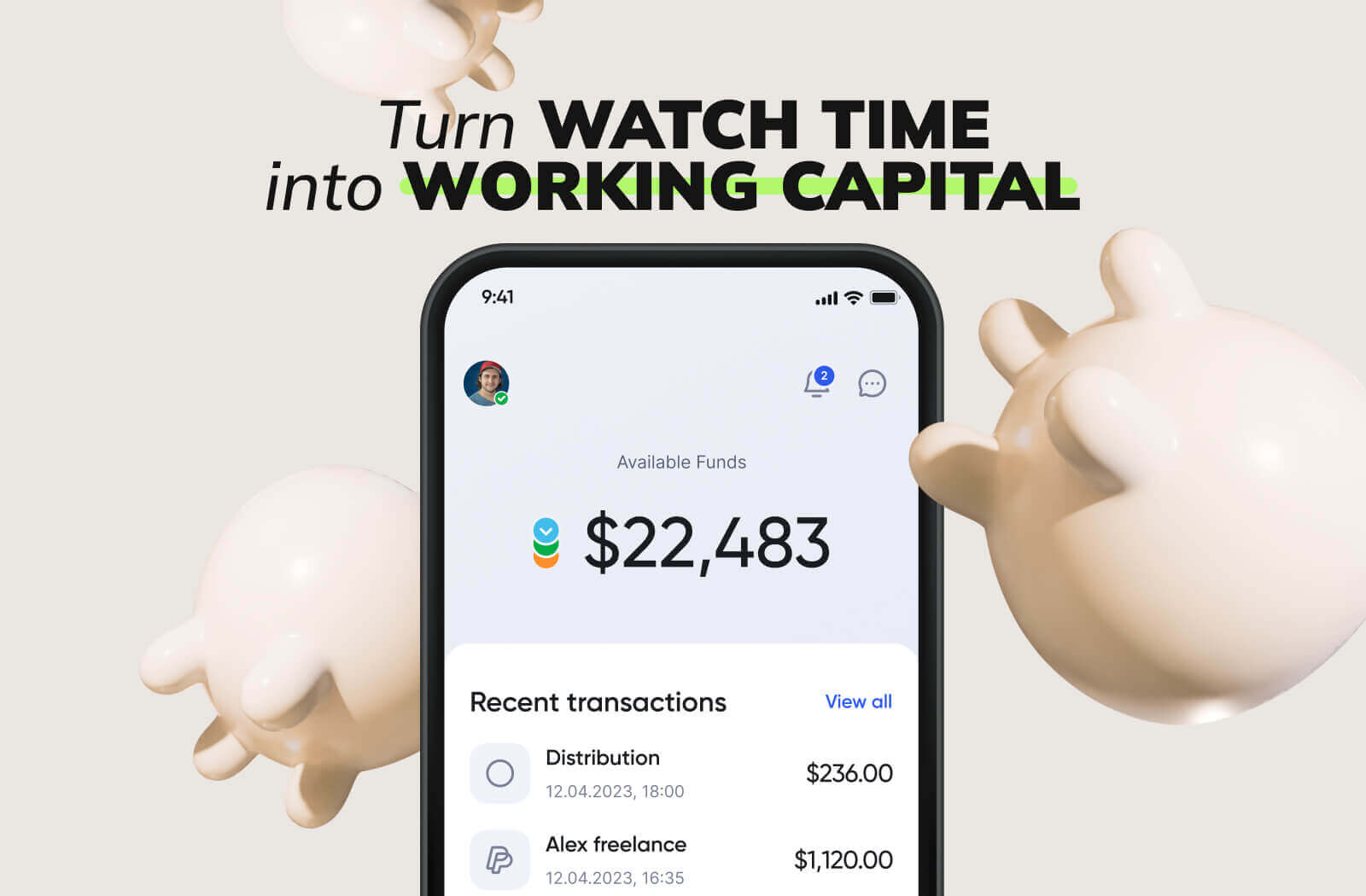 Turn Watch Time Into Working Capital