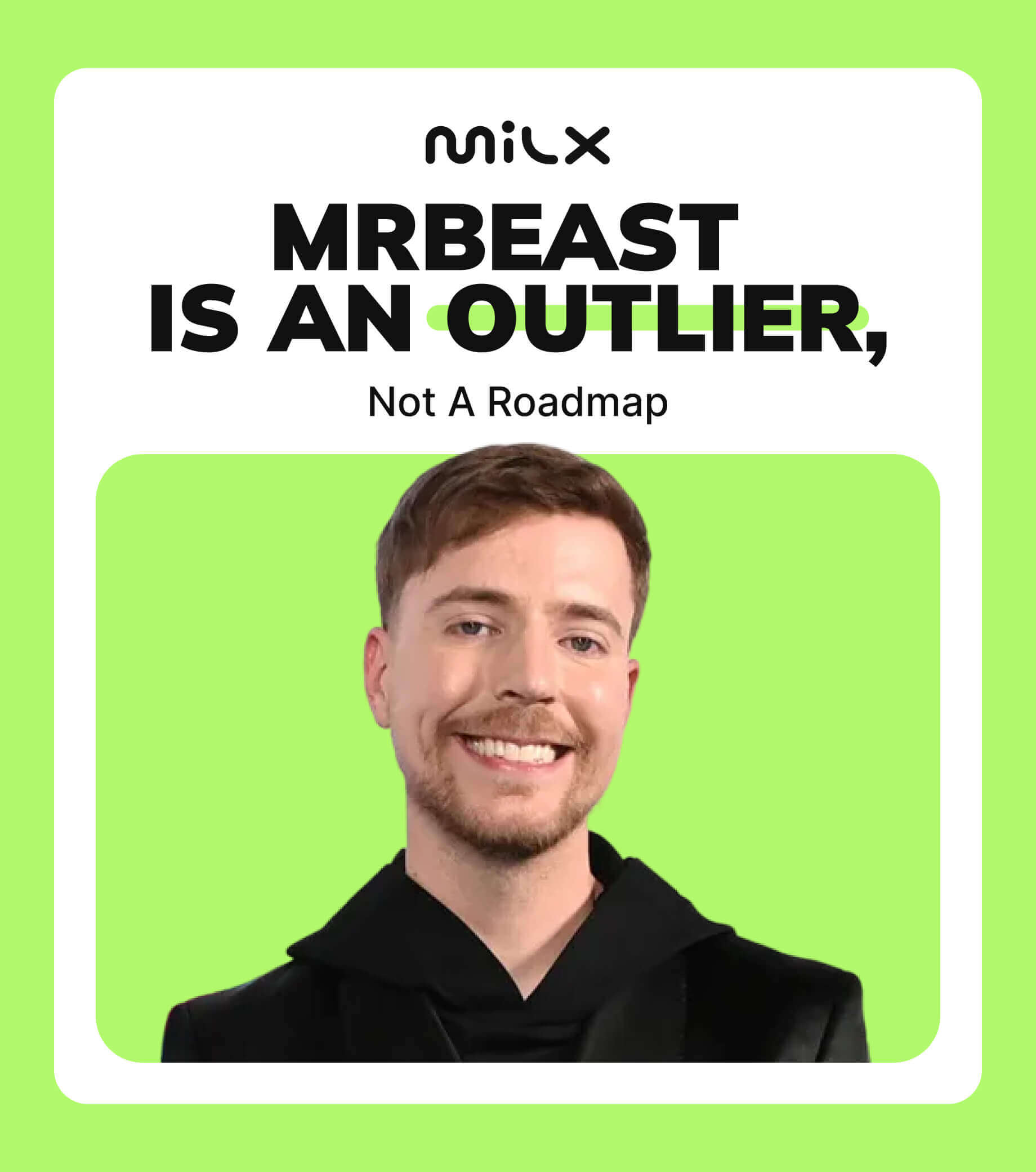 Why the MrBeast Strategy Won’t Work for 99% of Creators