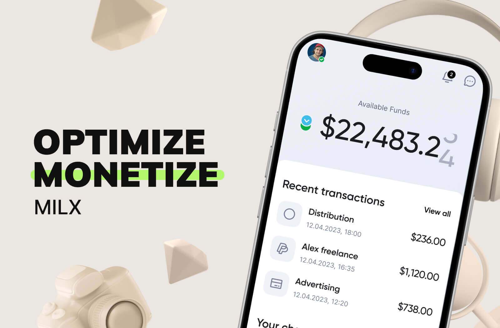 Optimize. Monetize. MilX.
