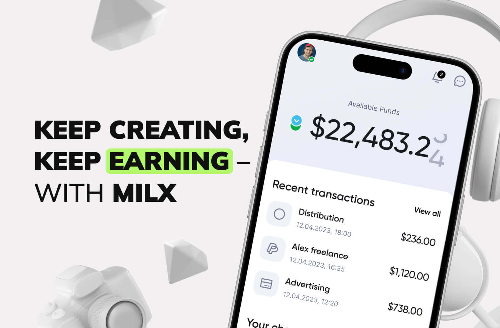 Keep Creating, Keep Earning with MilX