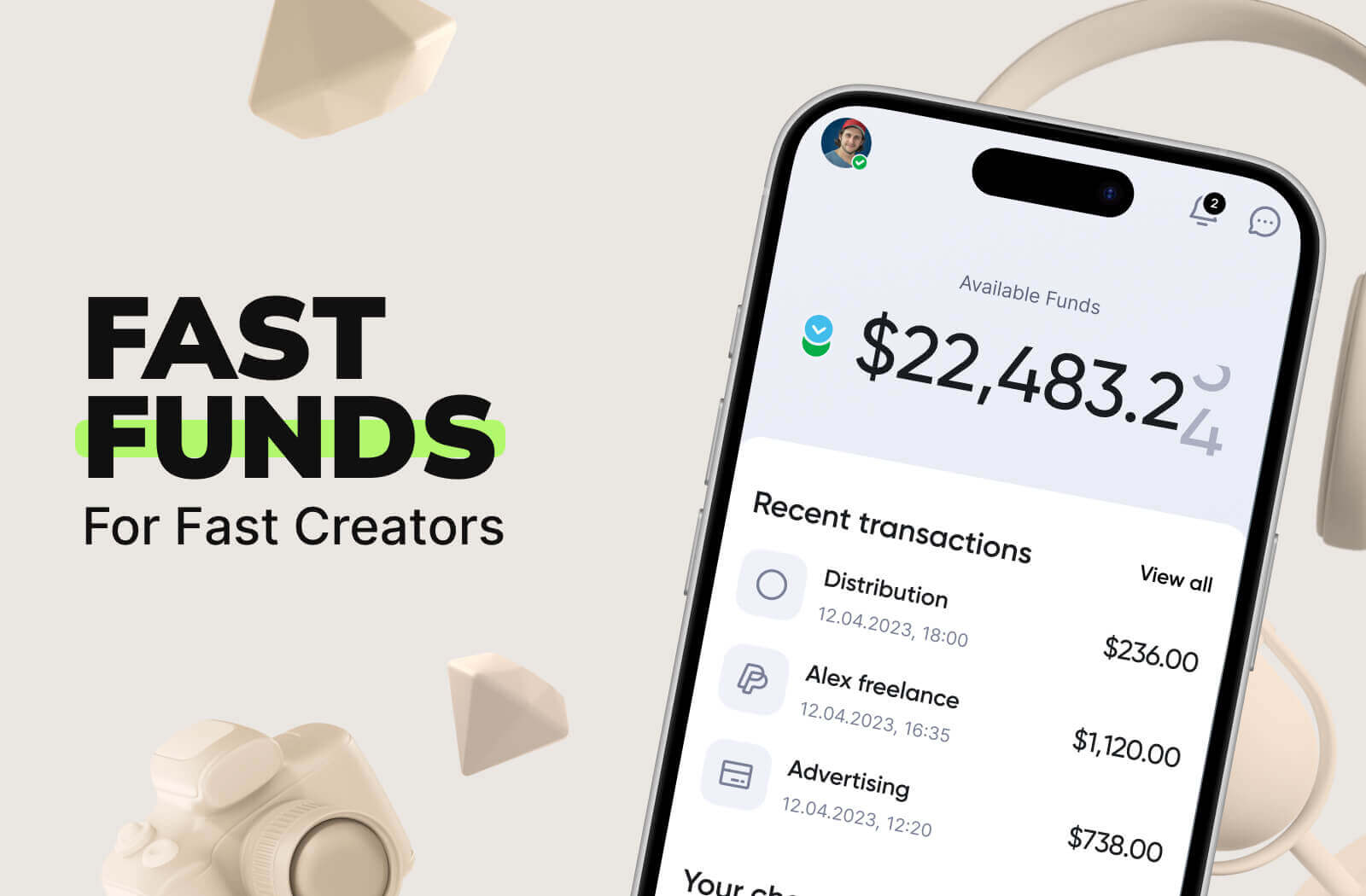Fast Funds for Fast Creators