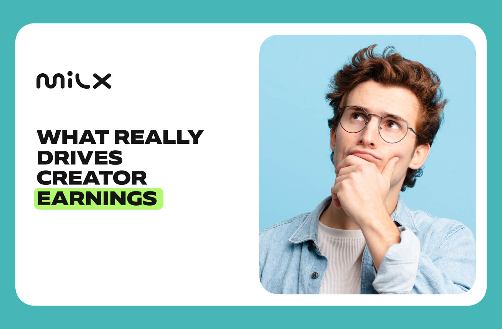 What Really Drives Creator Earnings