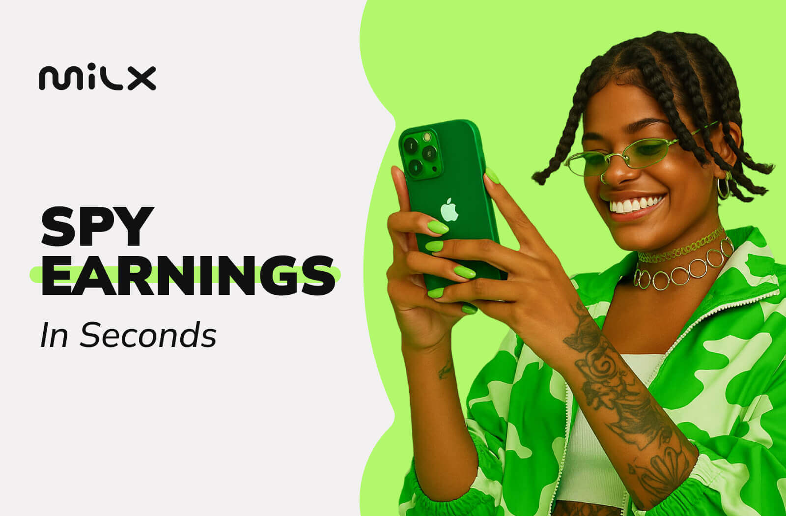 Spy Earnings in Seconds