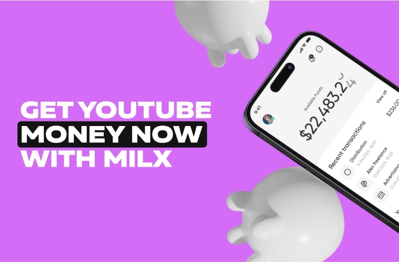 MilX Option of fast Access to YouTube Funds