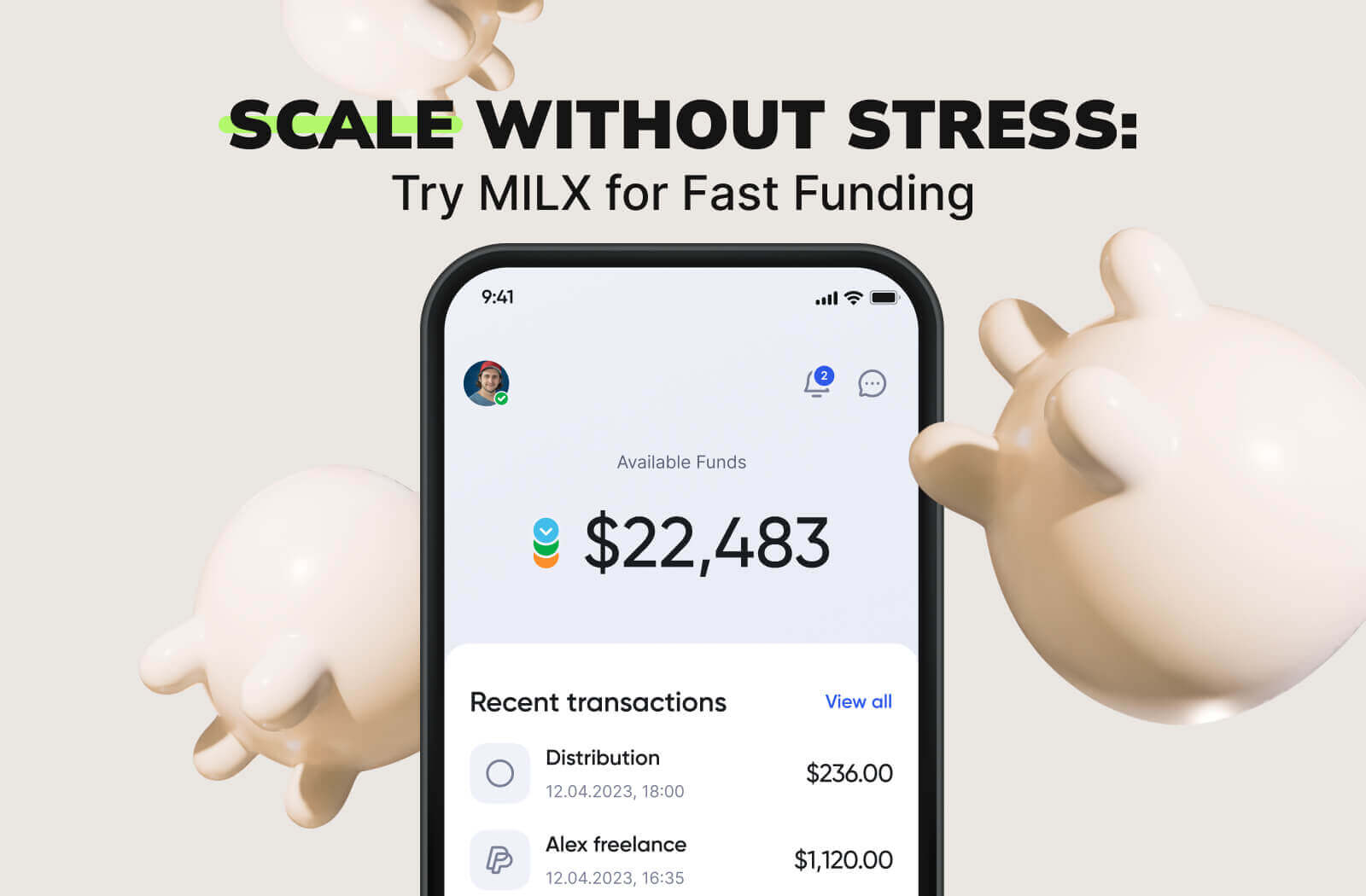 Scale Without Stress: Try MilX for Fast Funding