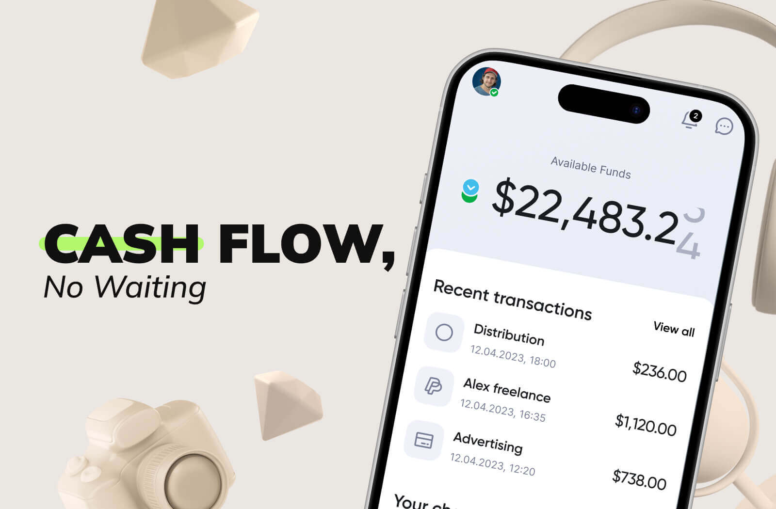 Cash Flow, No Waiting