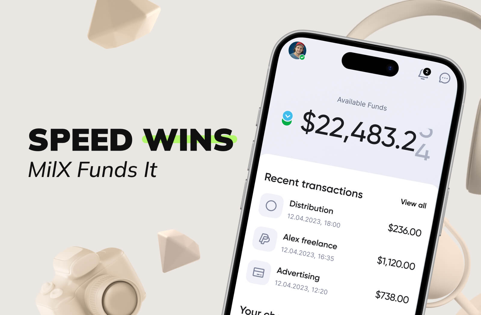 Speed Wins. MilX Funds It