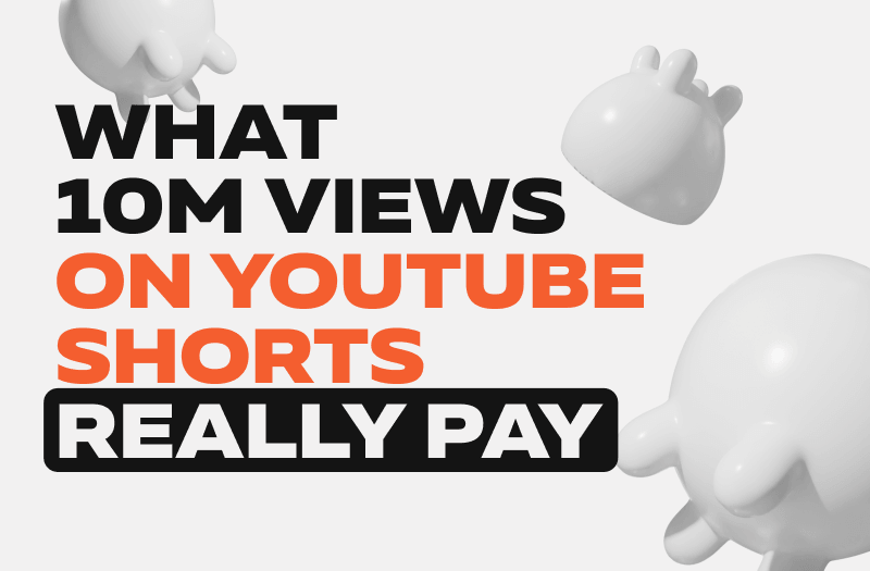 How much will you get for 10 million views on YouTube Shorts in 2026
