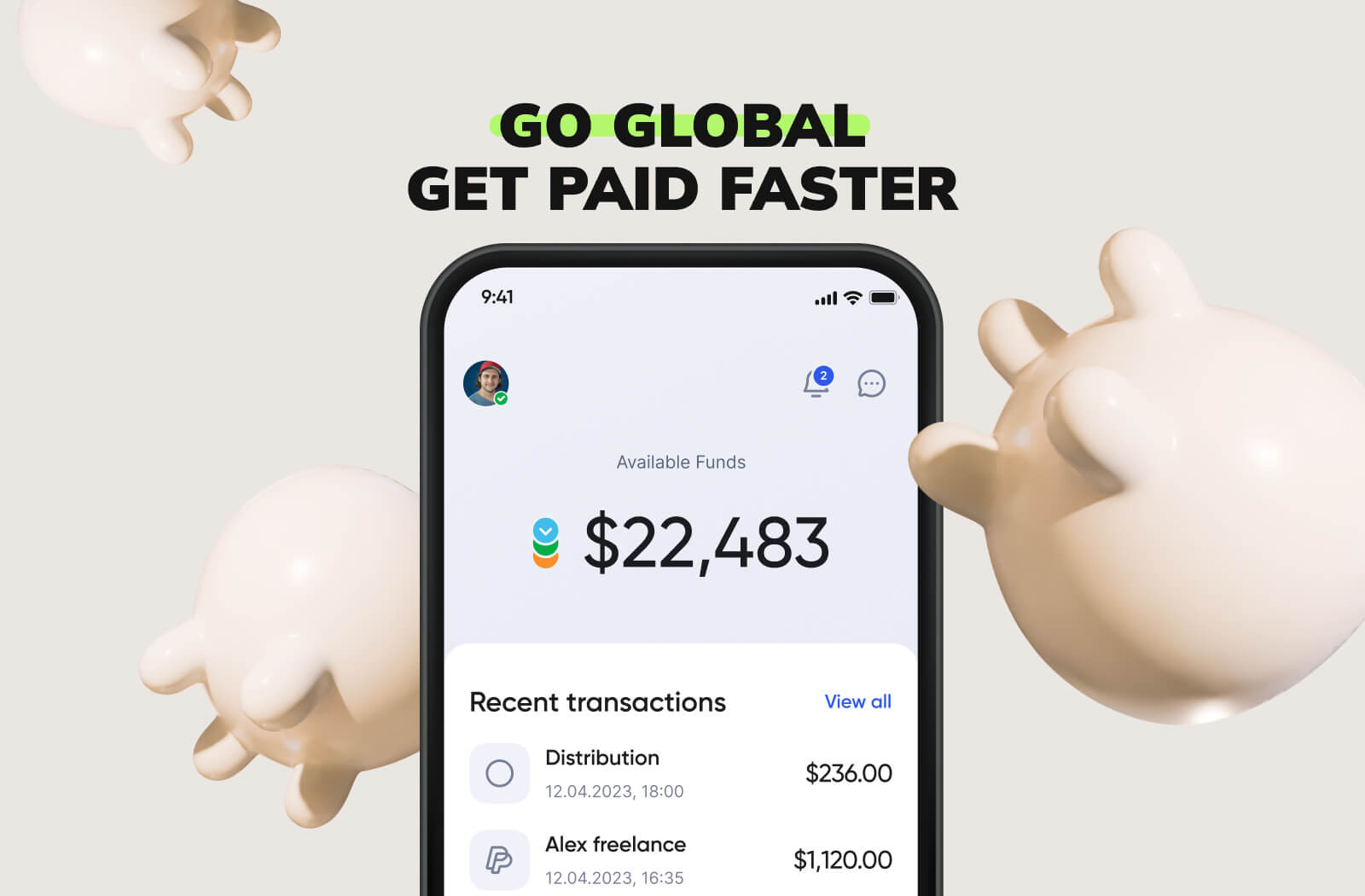Go Global. Get Paid Faster