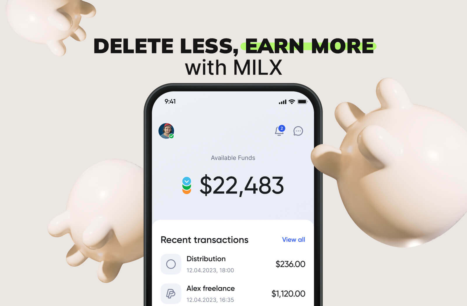 Delete Less, Earn More with MilX