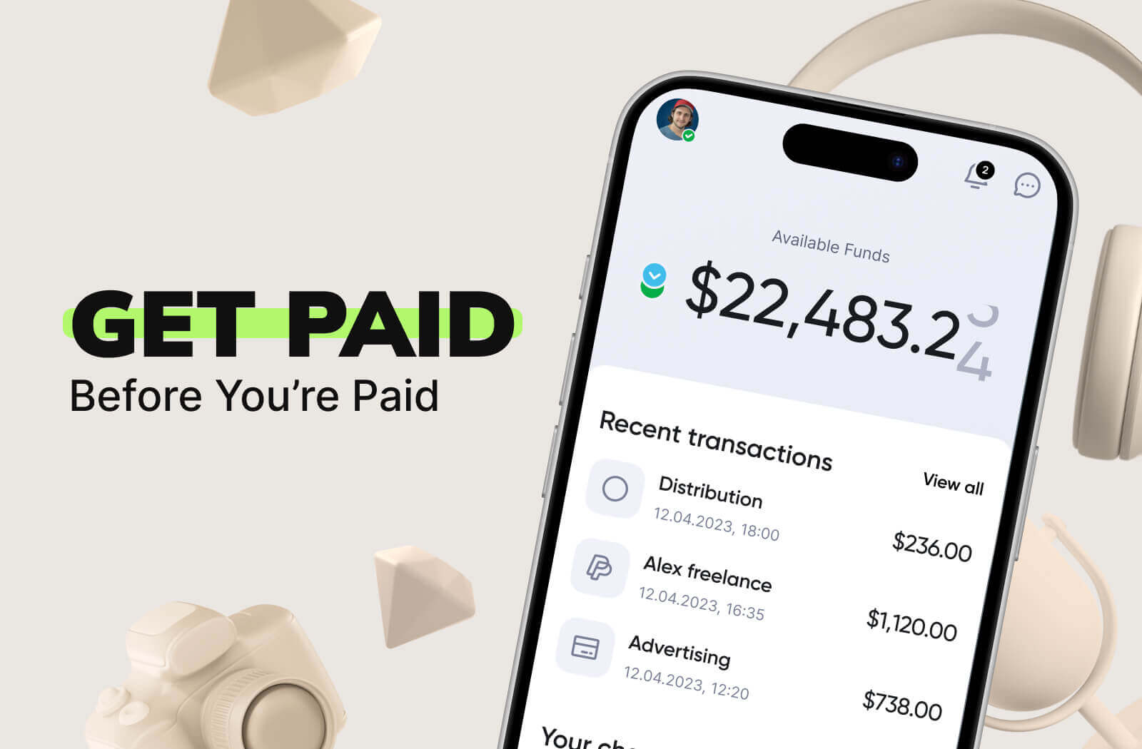 Get Paid Before You’re Paid