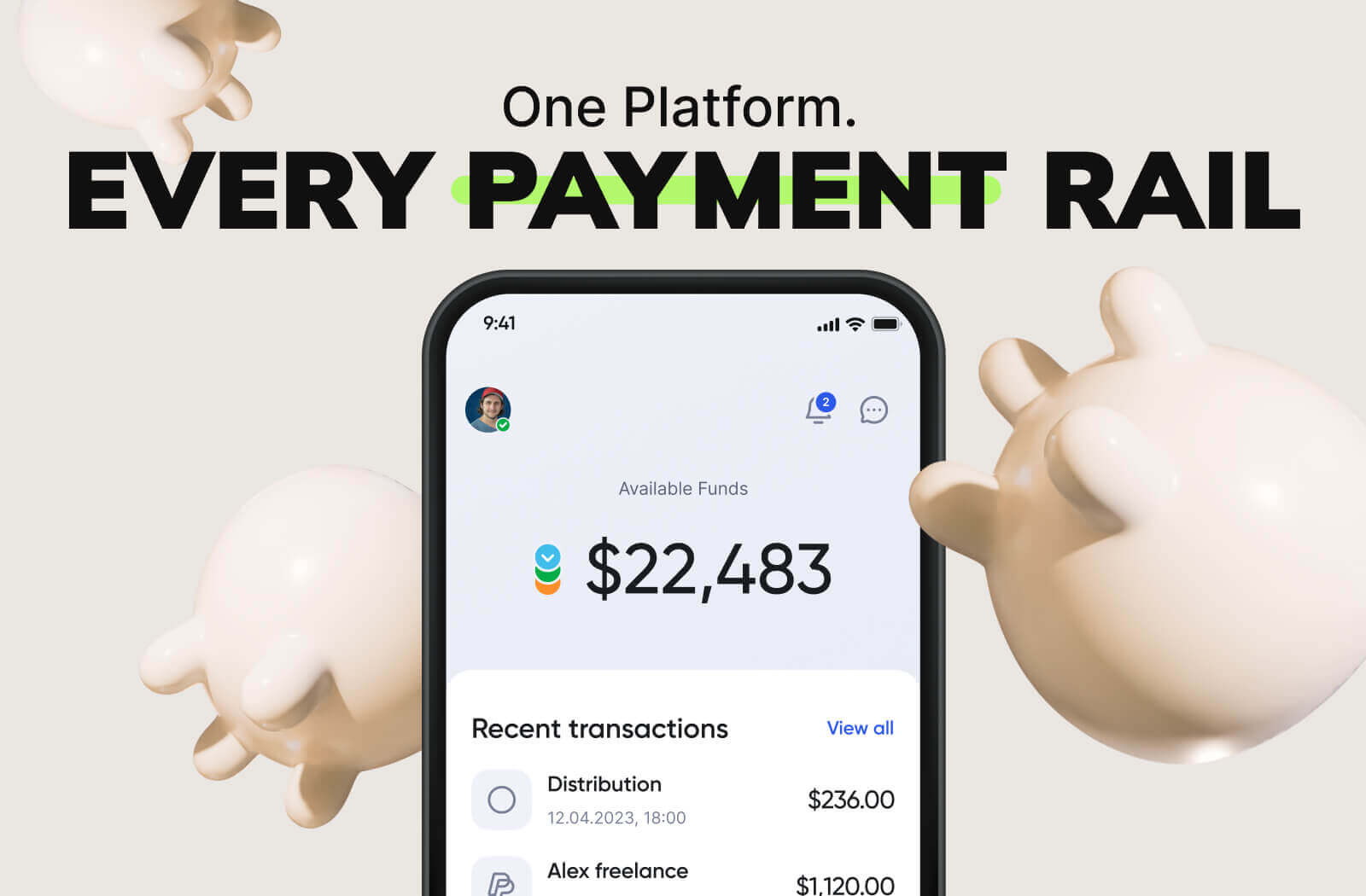 One Platform. Every Payment Rail