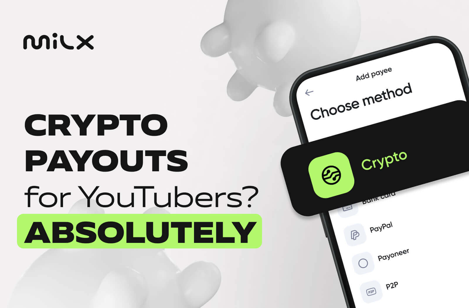 Crypto Payouts for YouTubers? Absolutely