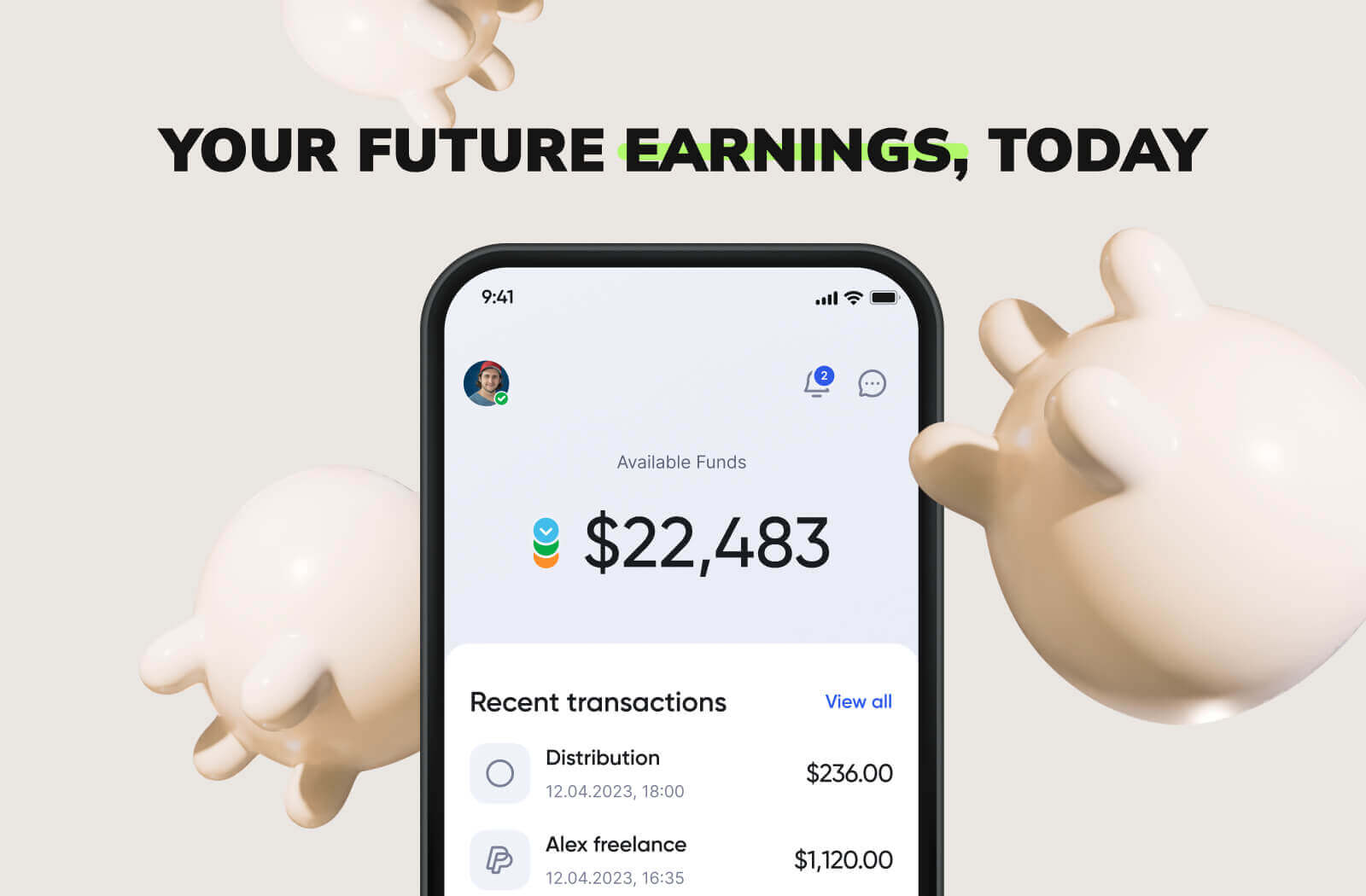 Gelecekteki Kazançlarınız, Bugün