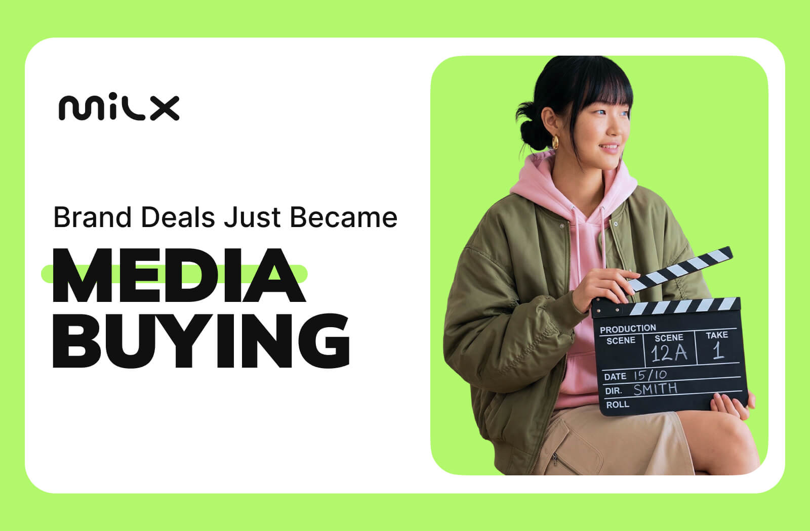 Brand Deals Just Became Media Buying