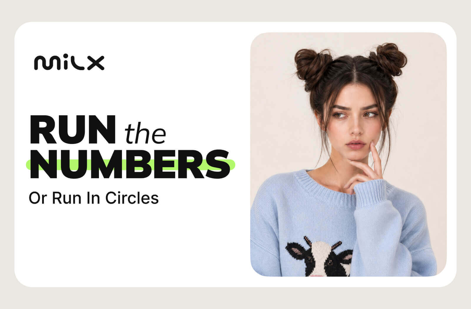 Run the Numbers or Run in Circles