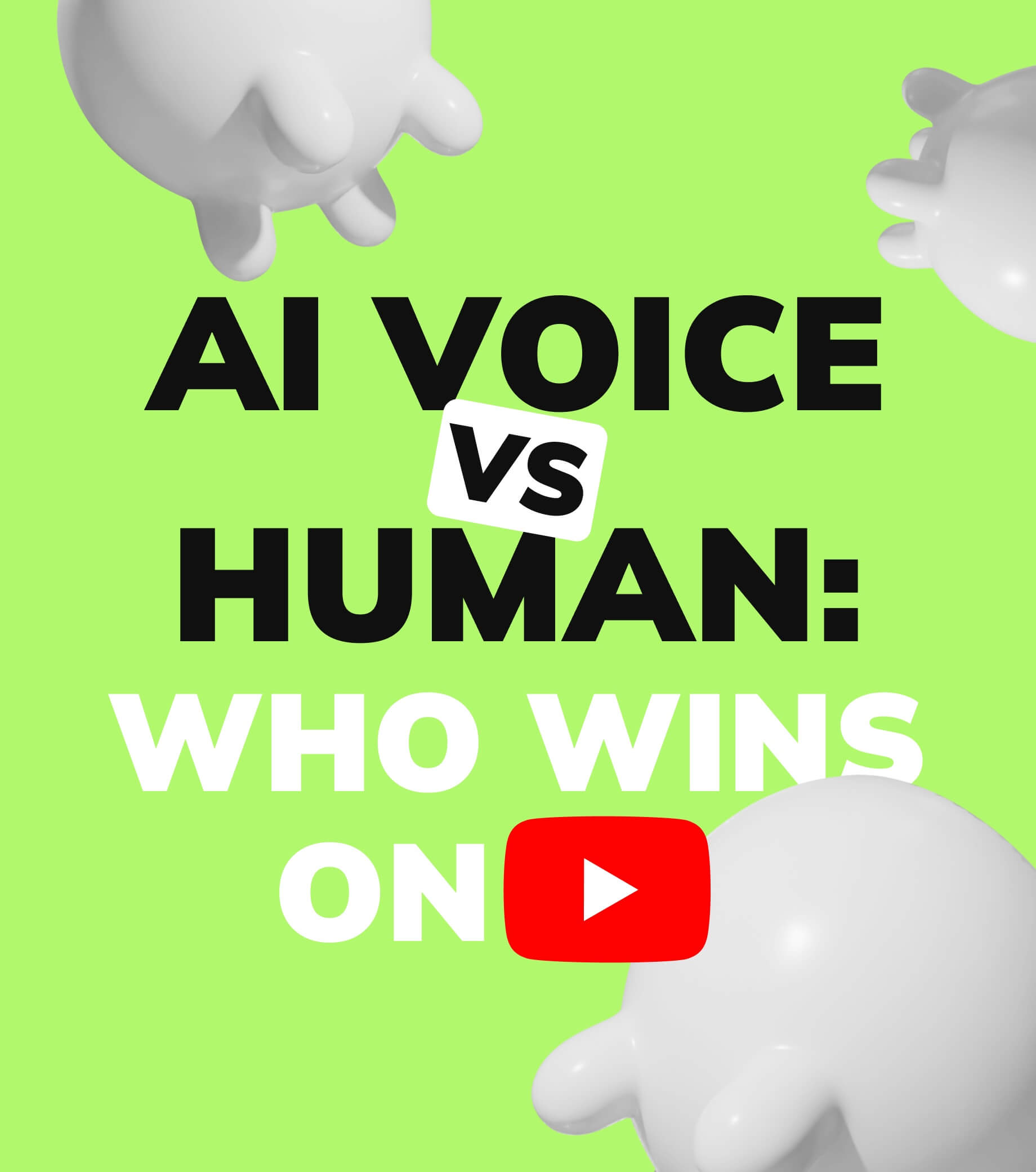 AI voiceovers vs human voice: which earns more on YouTube in 2026