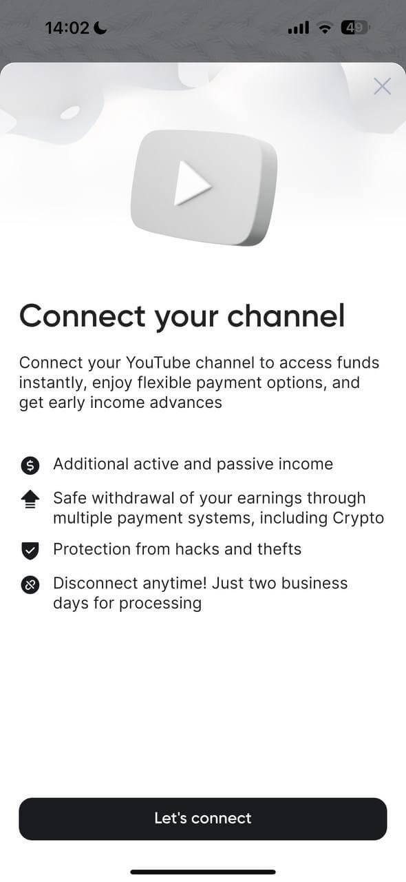 Channel connection flow