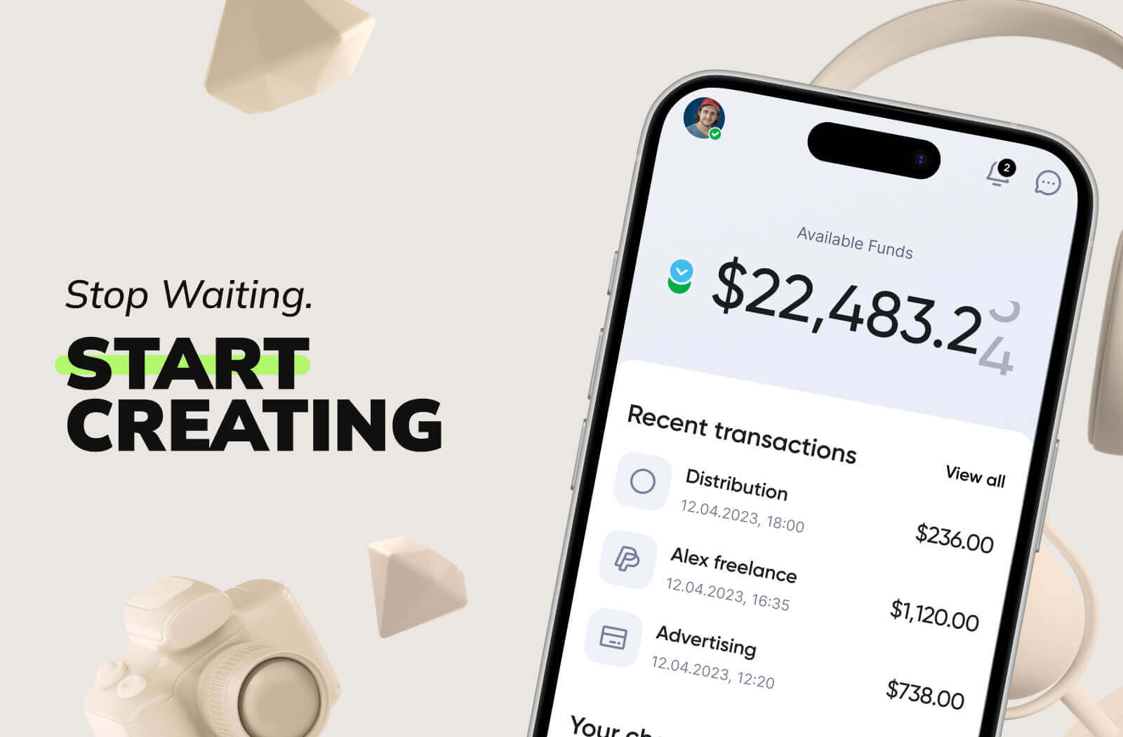 Stop Waiting. Start Creating