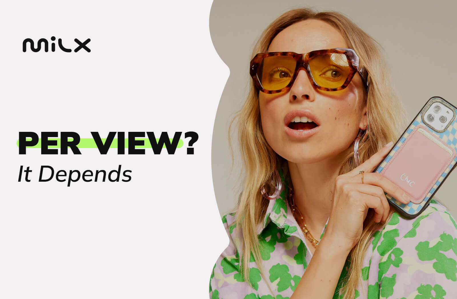 ¿Por vista? Depende