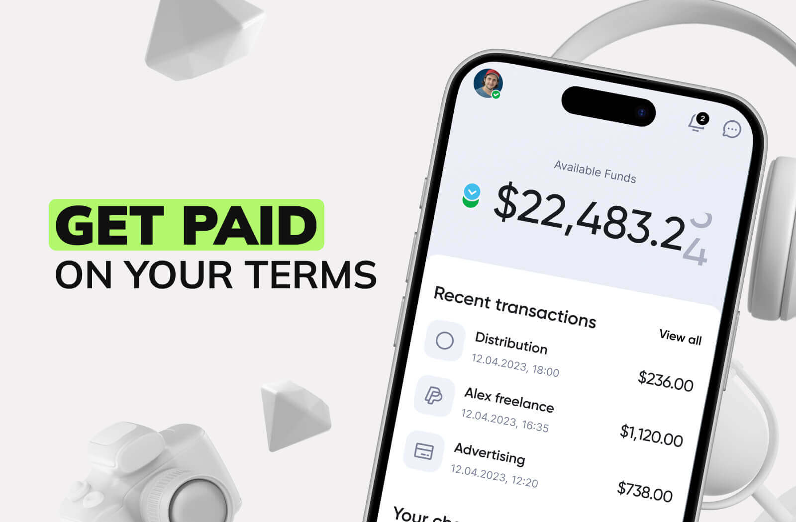 Get Paid on Your Terms