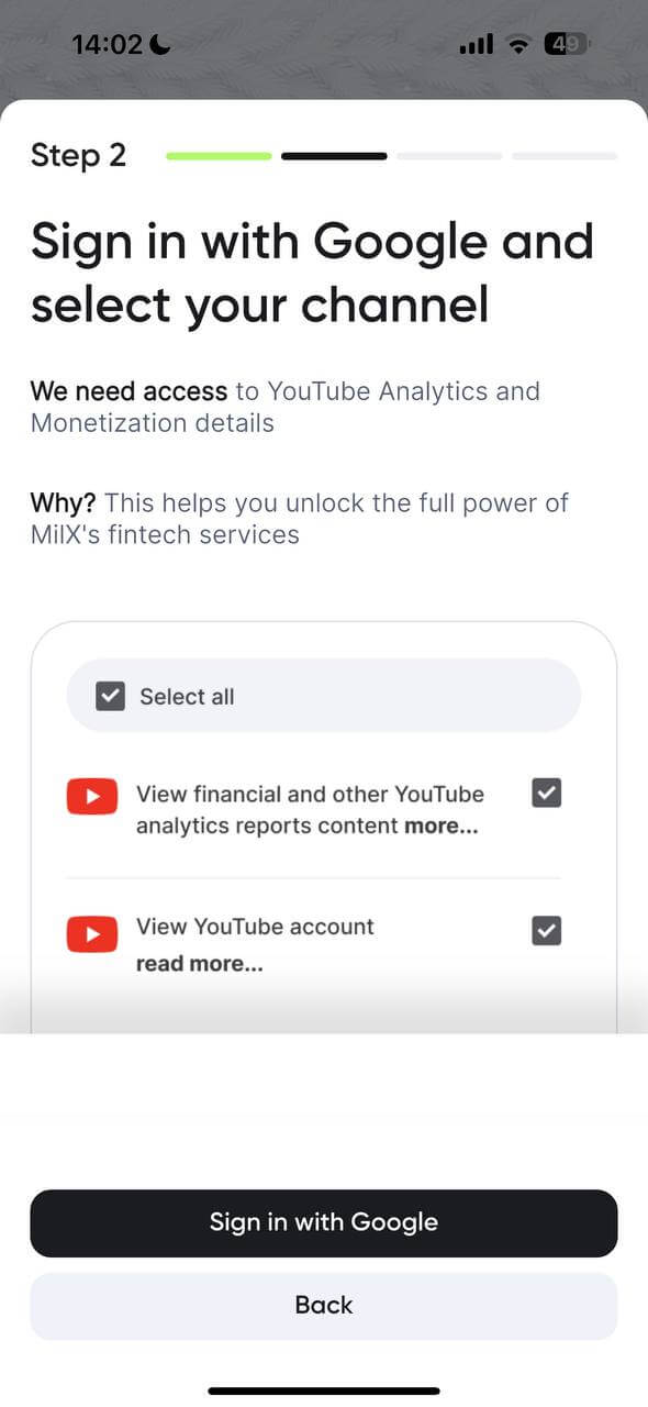 channel connection flow
