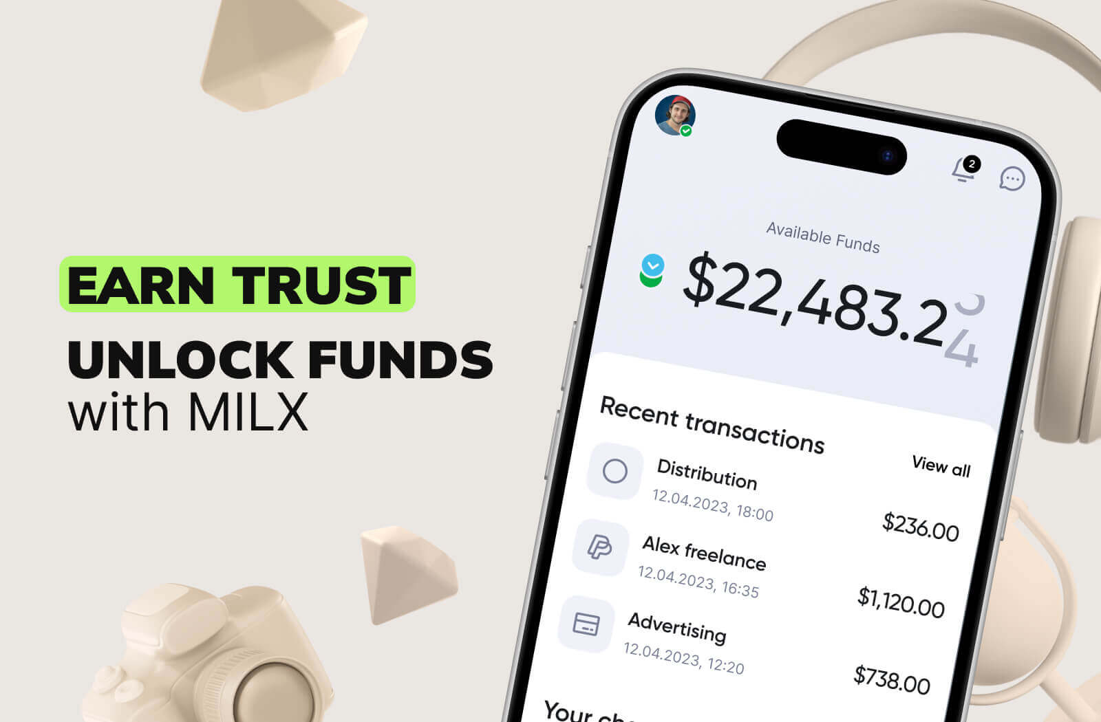 Earn Trust. Unlock Funds with MilX