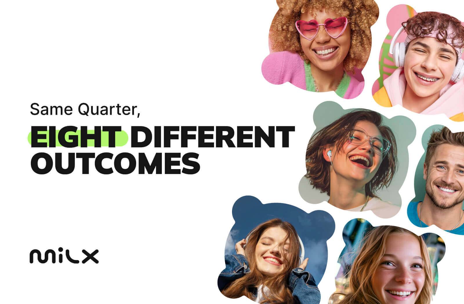 Same Quarter, Eight Different Outcomes