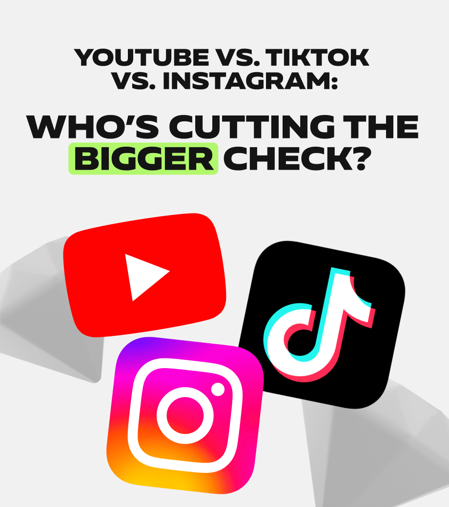 YouTube vs TikTok vs Instagram: which platform pays the most in 2026?