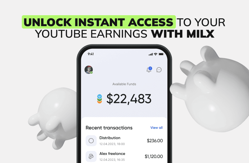 Unlock Instant Access to Your YouTube Earnings with MilX