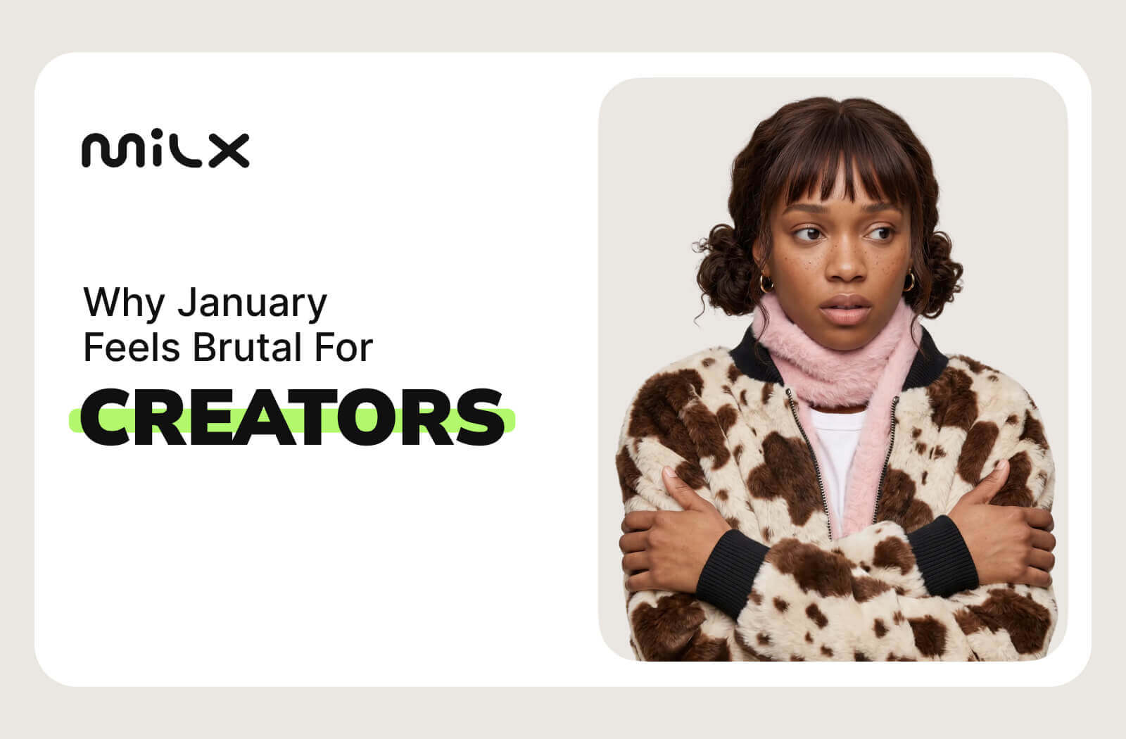 Why January Feels Brutal for Creators