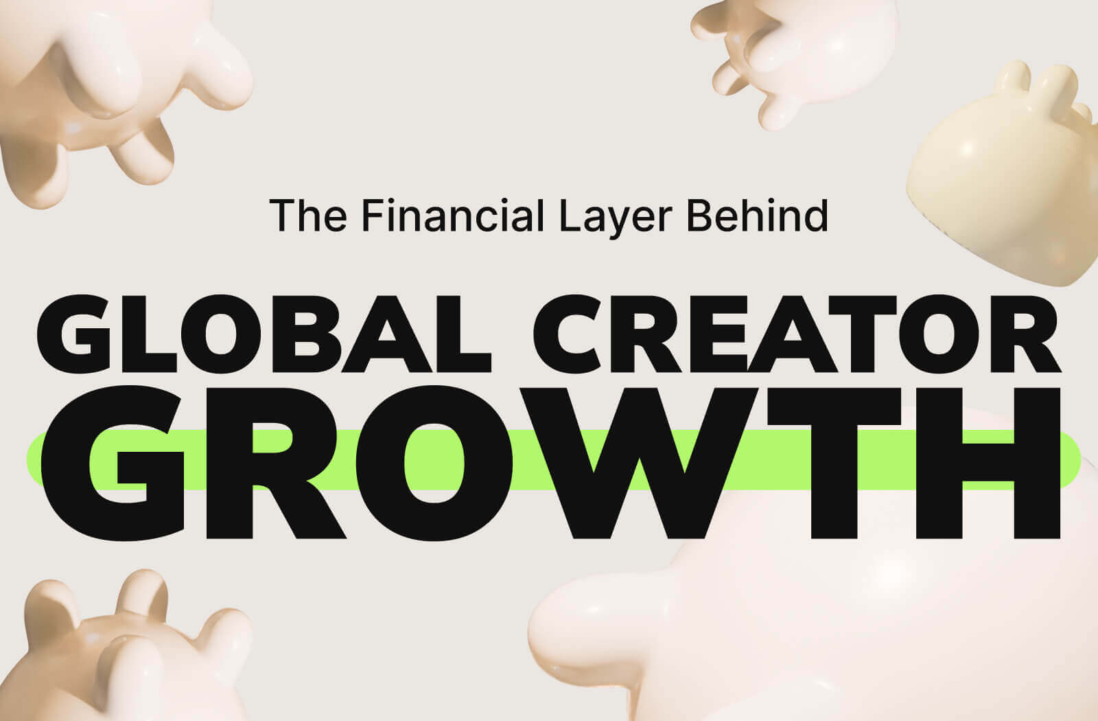 The Financial Layer the Creator Economy Was Missing - It's Here