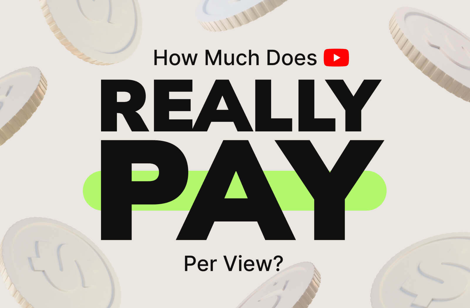 How much does YouTube pay per view in 2026