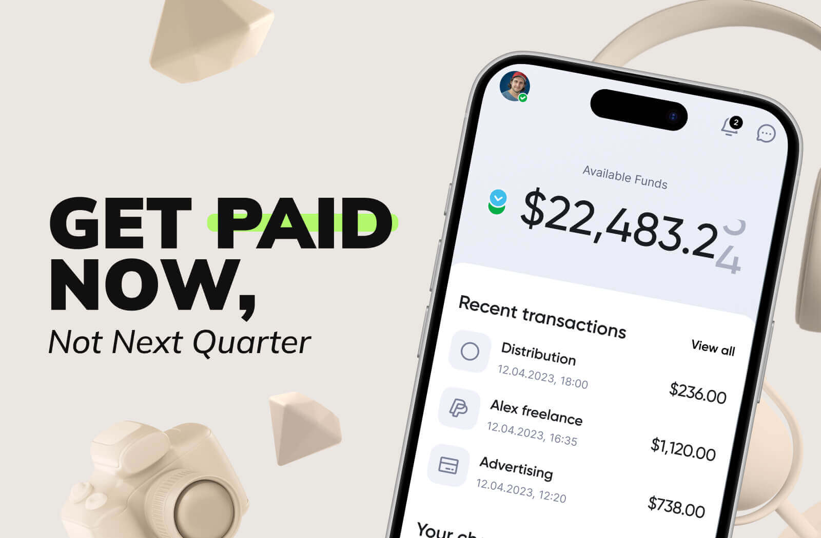 Get Paid Now, Not Next Quarter