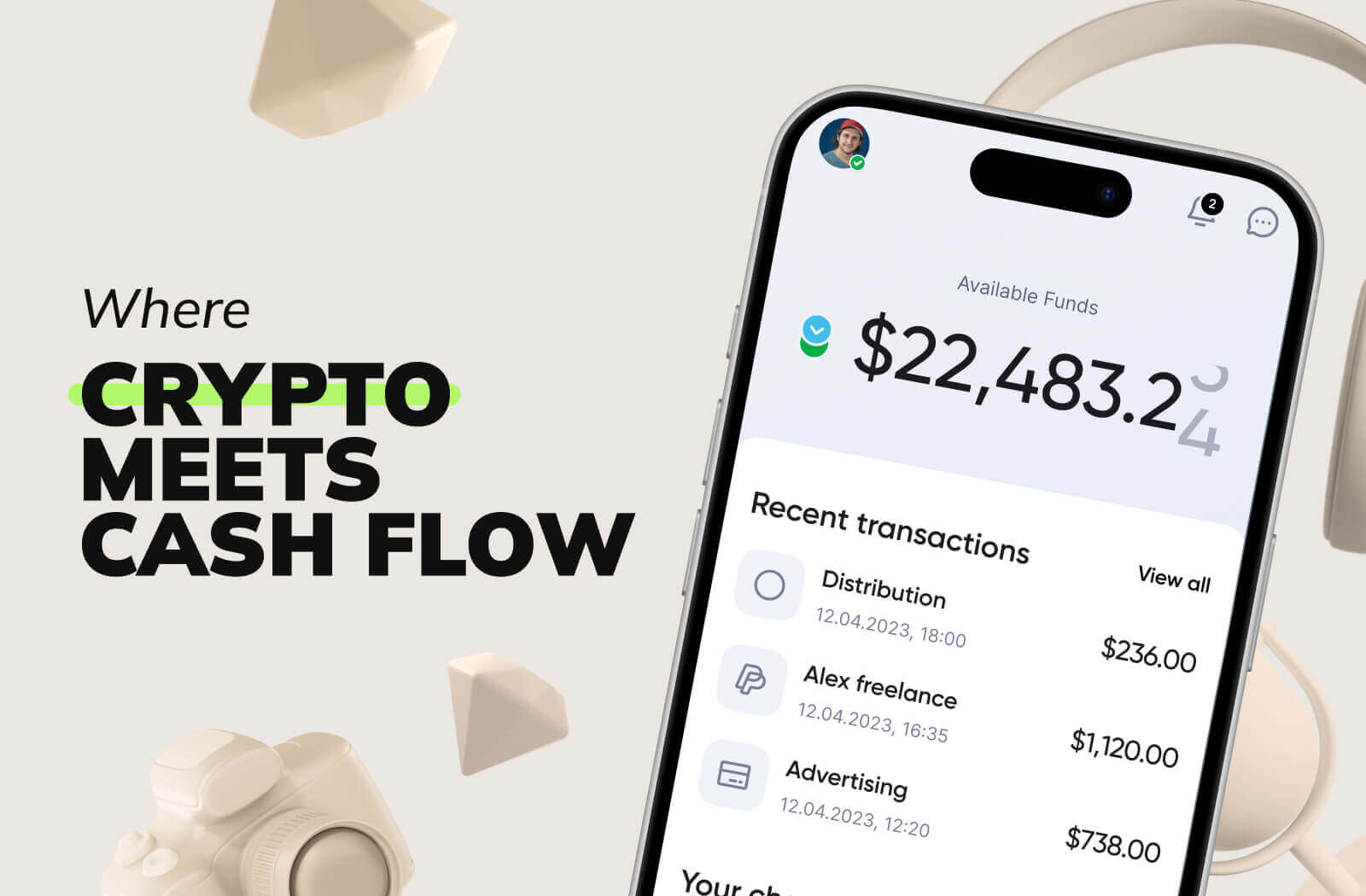 Where Crypto Meets Cash Flow