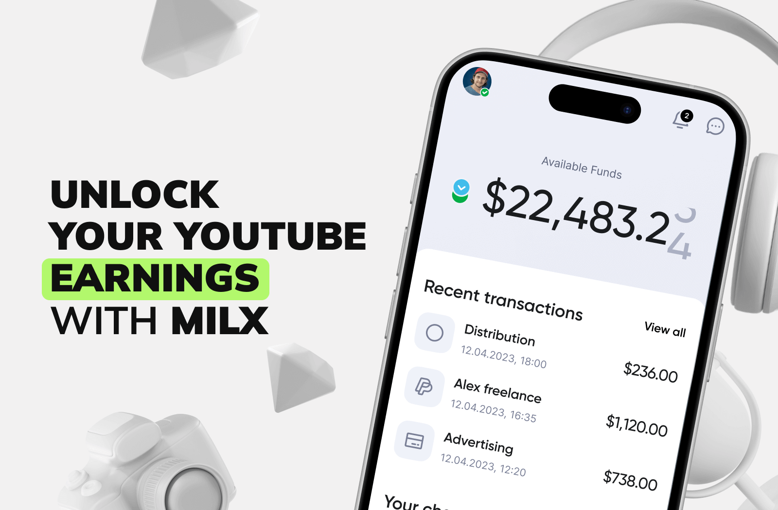 Unlock Your YouTube Earnings with MilX