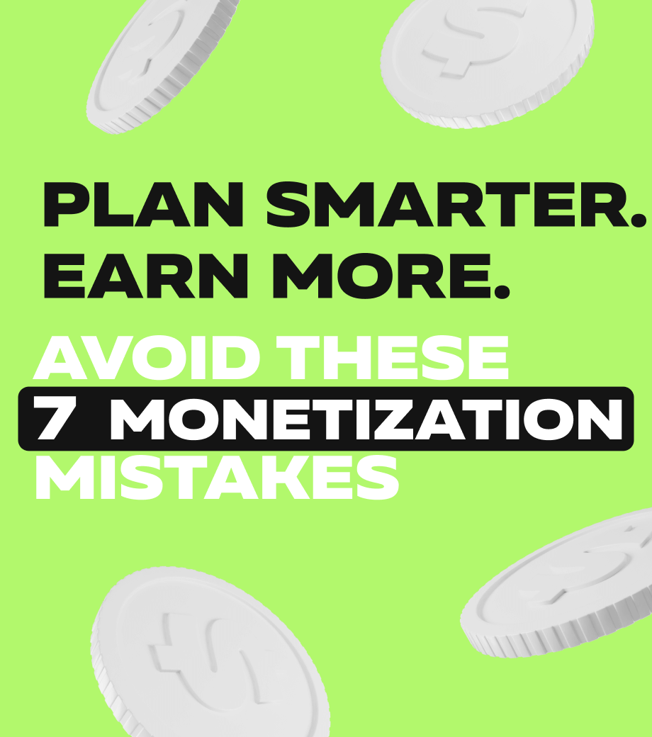 7 Common Mistakes Content Creators Do, When Planning Their Channel Monetization Strategy