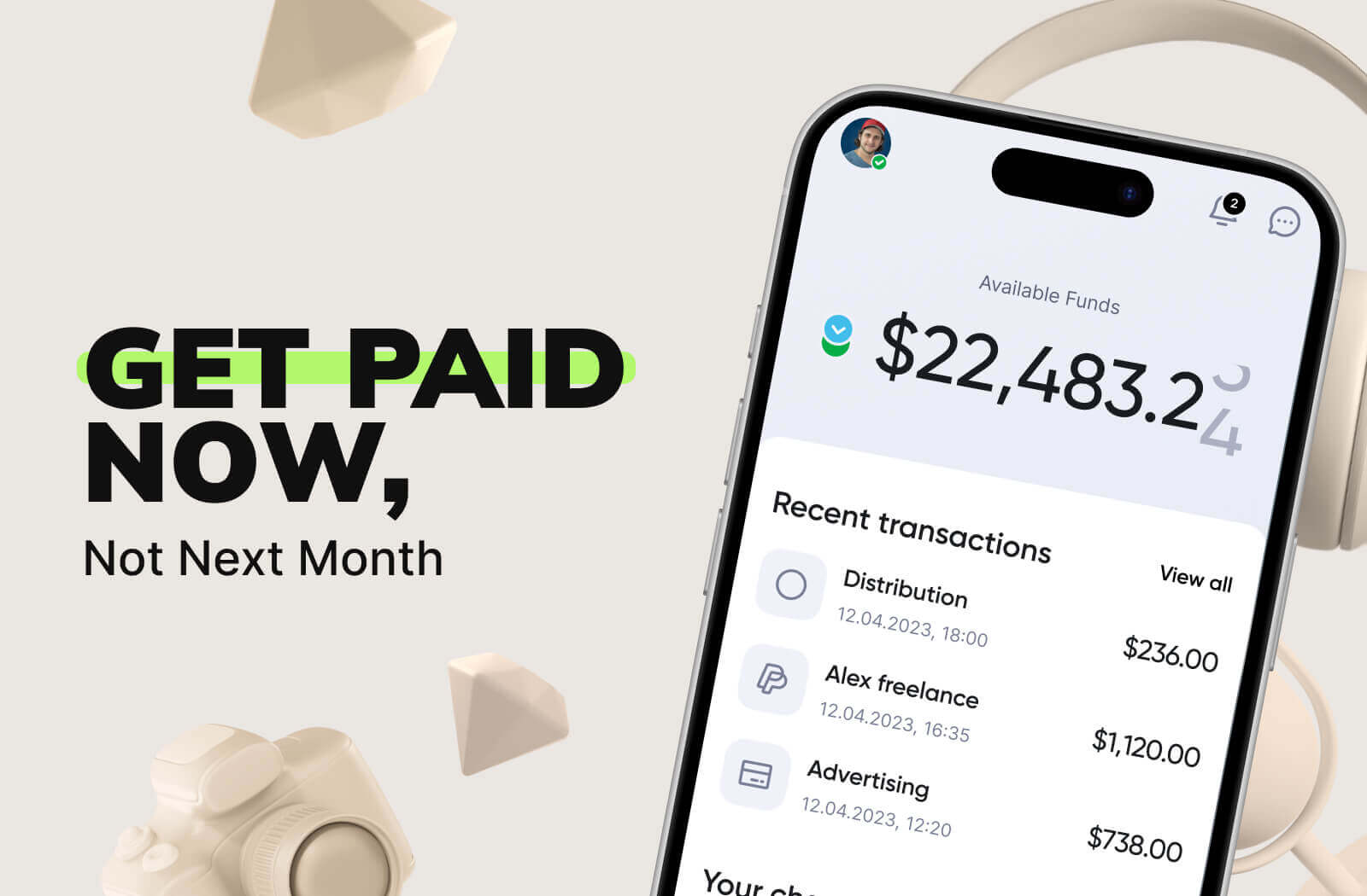 Get Paid Now, Not Next Month