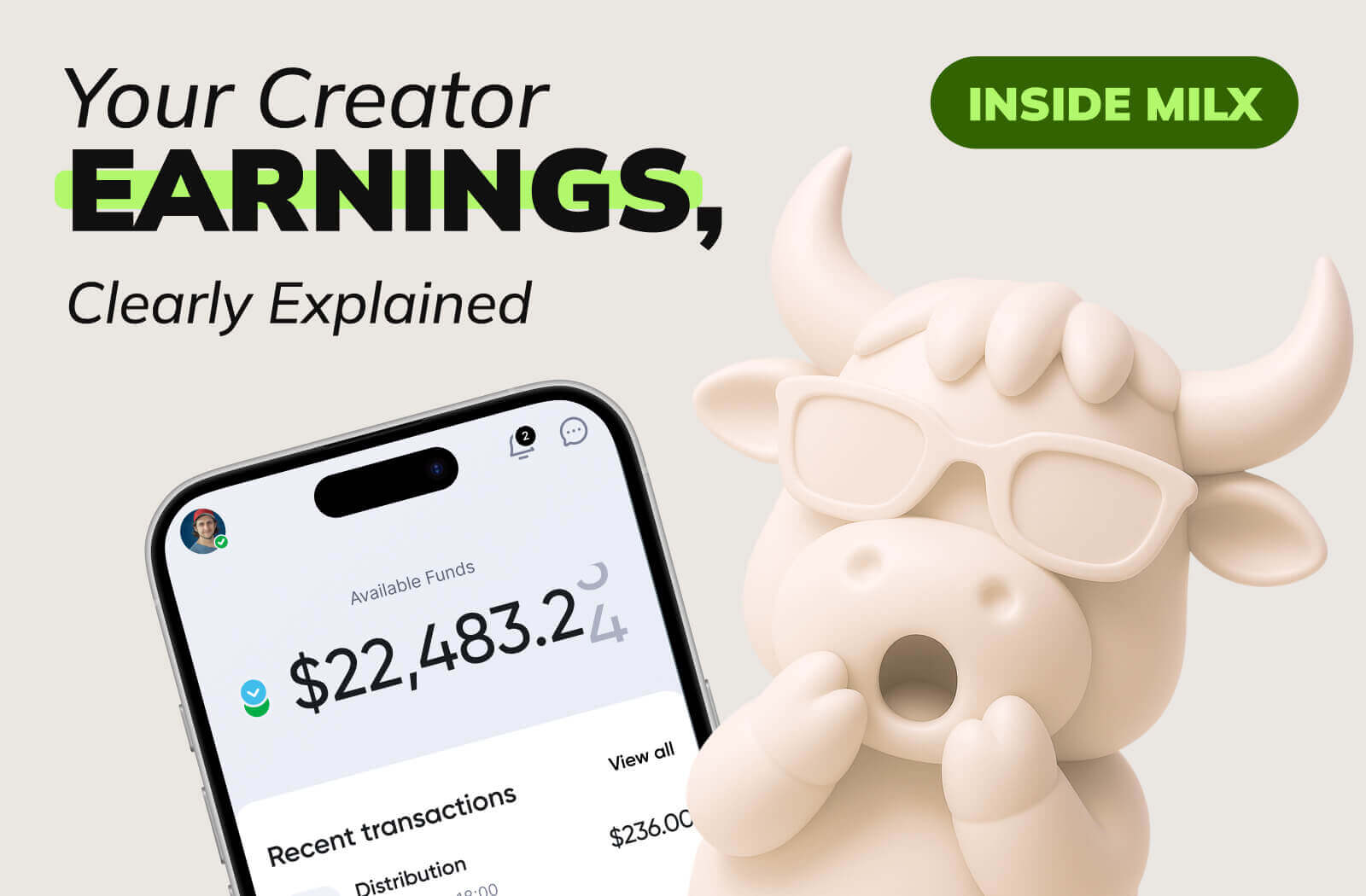 Inside the MilX App: Exploring Your Earnings Dashboard