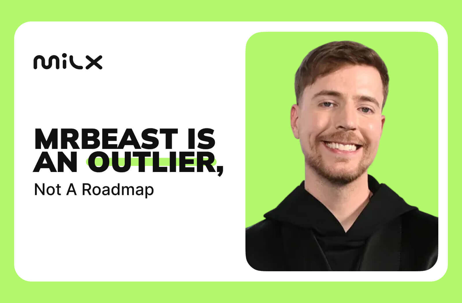 Why the MrBeast Strategy Won’t Work for 99% of Creators