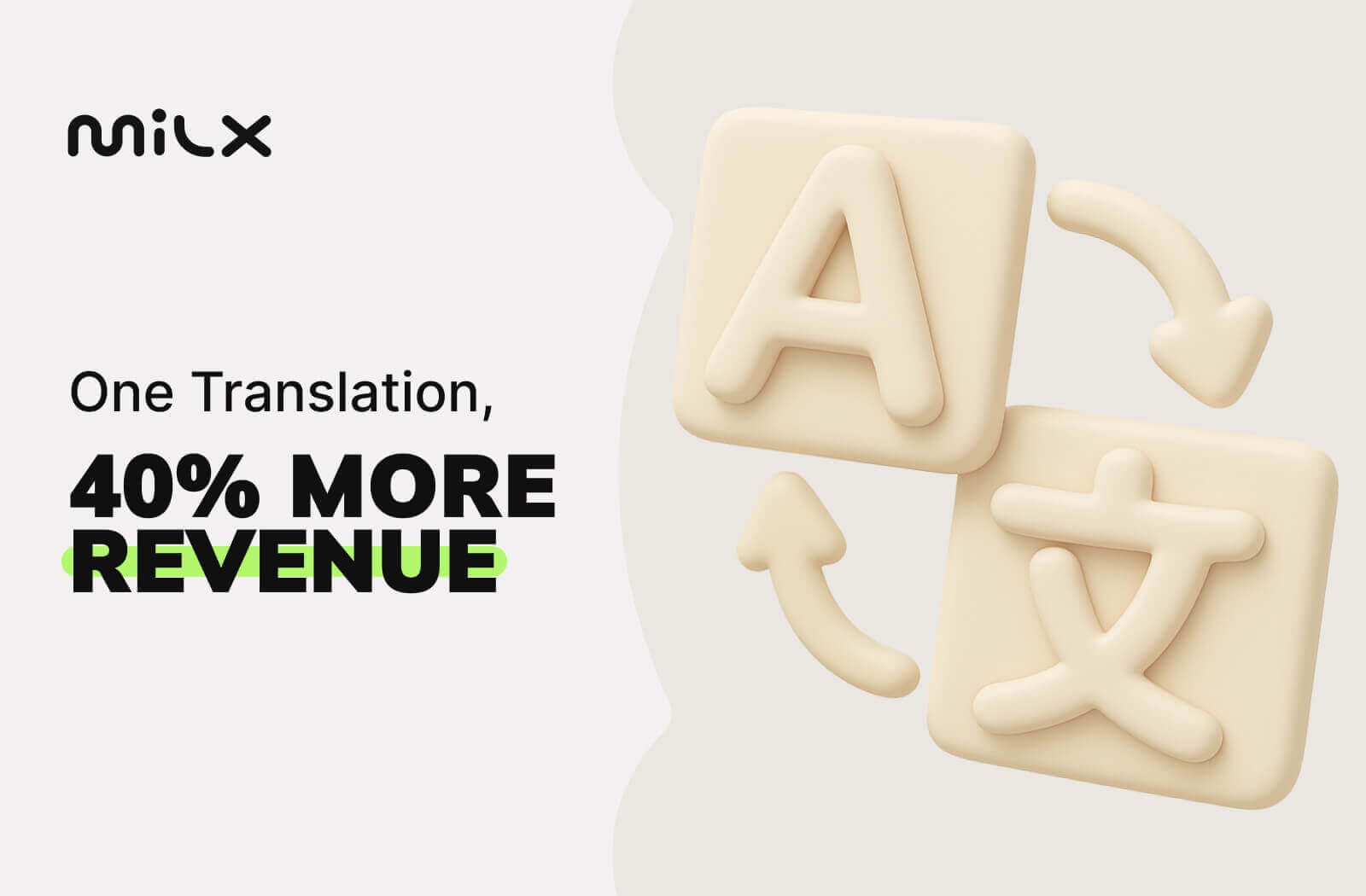 One Translation, 40% More Revenue