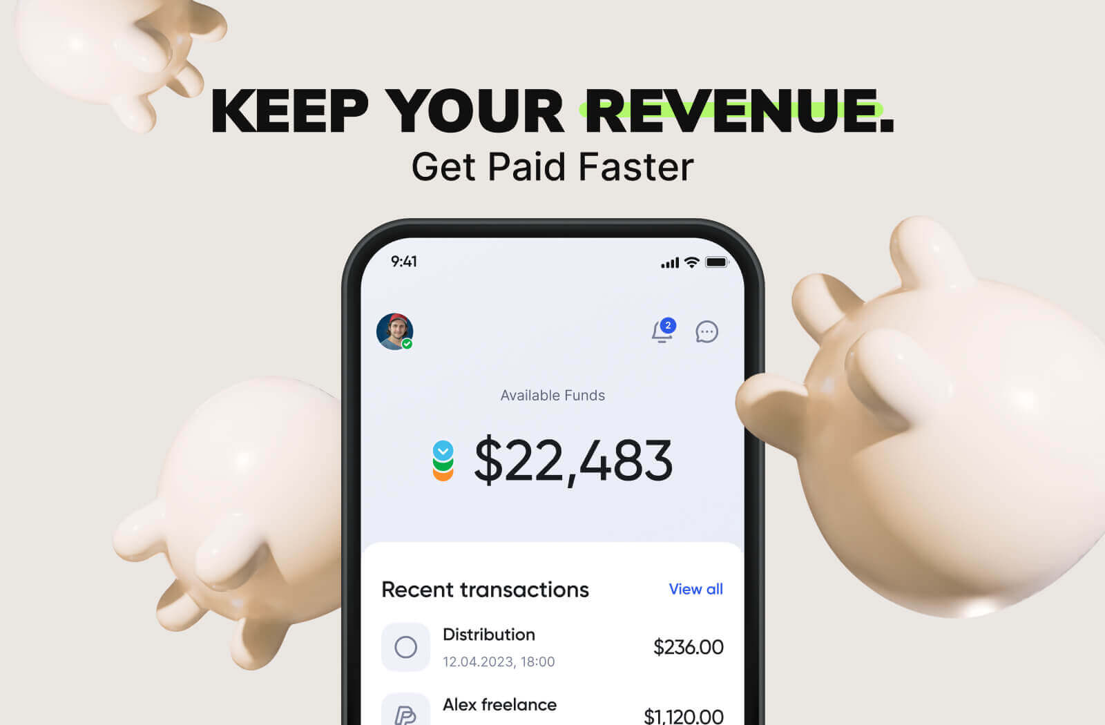 Keep Your Revenue. Get Paid Faster