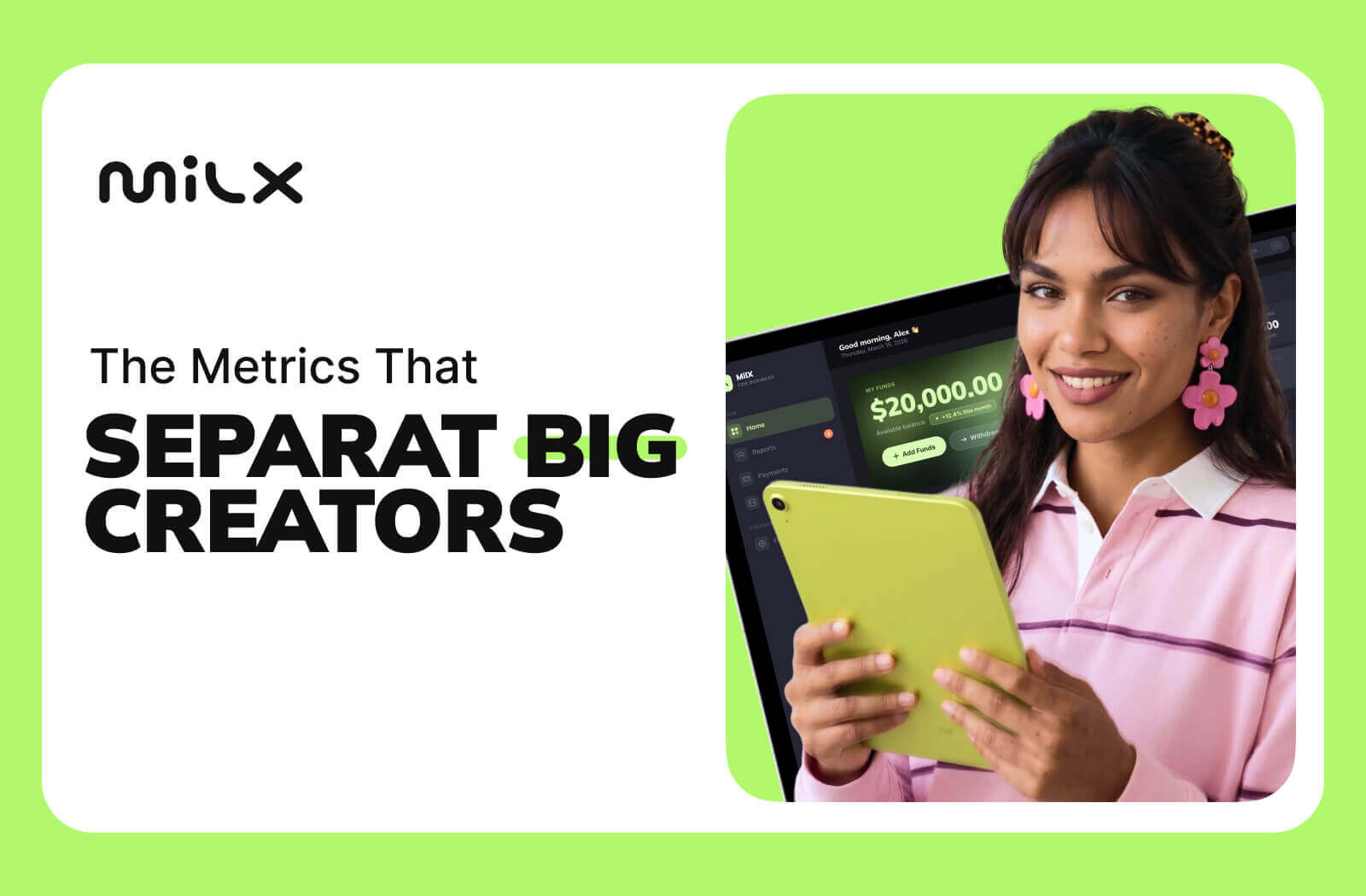 The Metrics That Separate Big Creators 