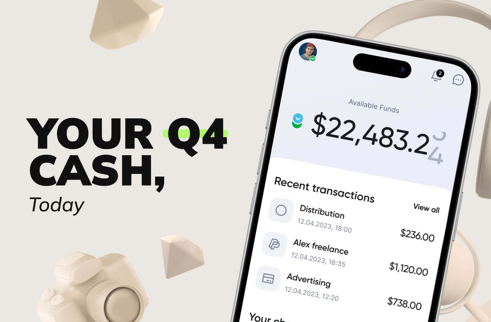 Your Q4 Cash, Today 